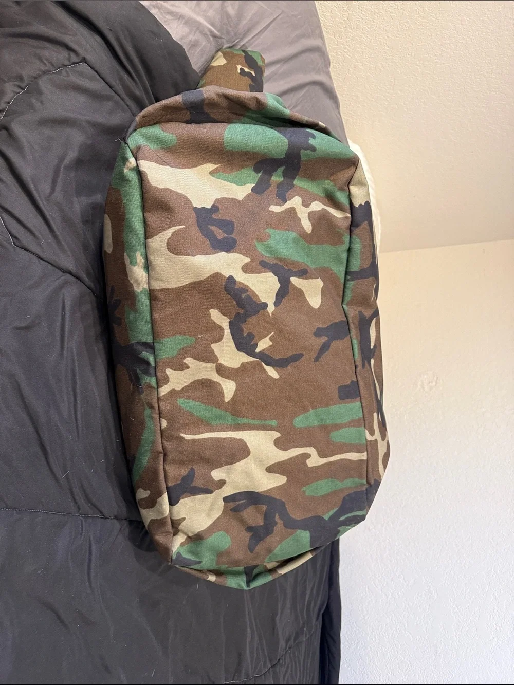 Camo Messenger Bag - Green Camouflage